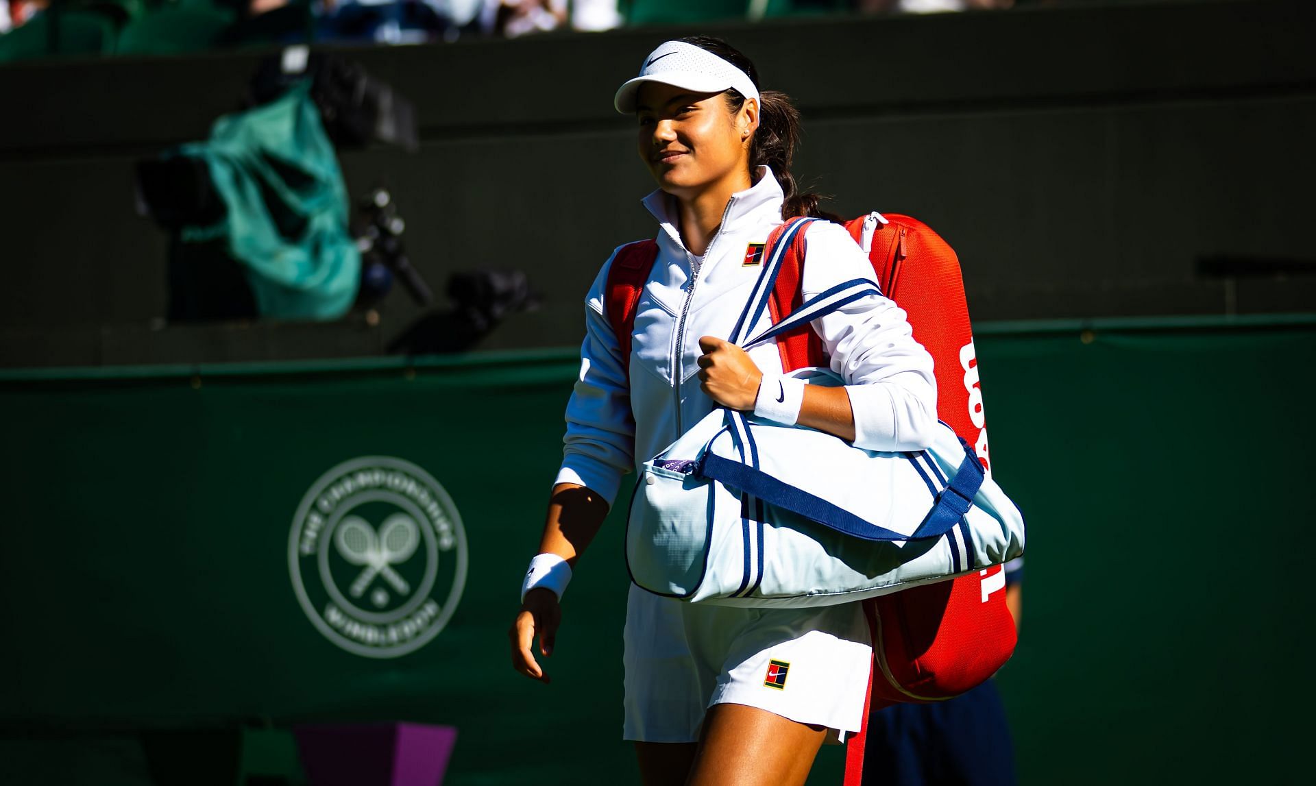Emma Raducanu at Wimbledon 2025. (Photo: Getty)